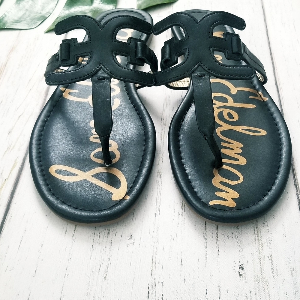 Sam Edelman Black Sandals |SZ•10 - Picture 4 of 7